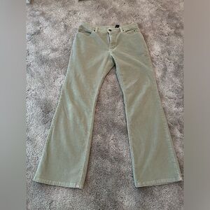 Harley Davidson Corduroy beige pants size 8 EUC